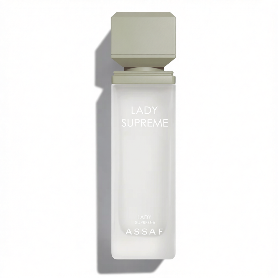 عطر ليدي سوبريم عساف للنساء 100مل ورد أيريس أنيق - Assaf Lady Supreme EDP Women 100ml Egypt | NASMAT